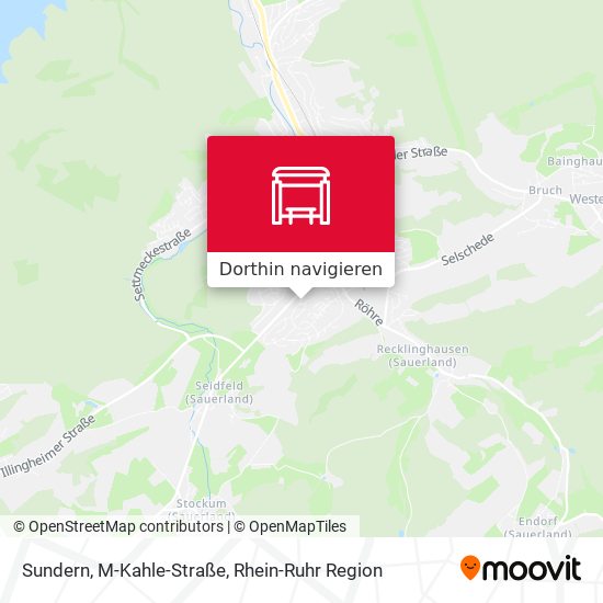 Sundern, M-Kahle-Straße Karte
