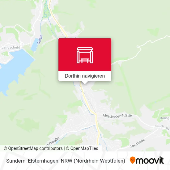 Sundern, Elsternhagen Karte