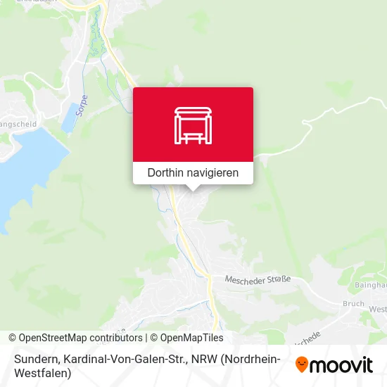 Sundern, Kardinal-Von-Galen-Str. Karte