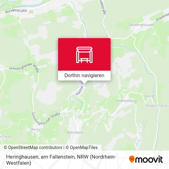 Heringhausen, am Fallenstein Karte