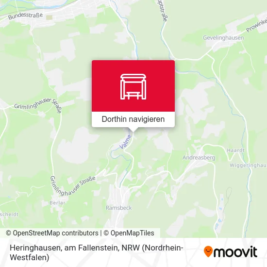 Heringhausen, am Fallenstein Karte