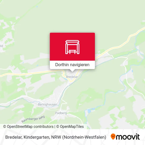 Bredelar, Kindergarten Karte