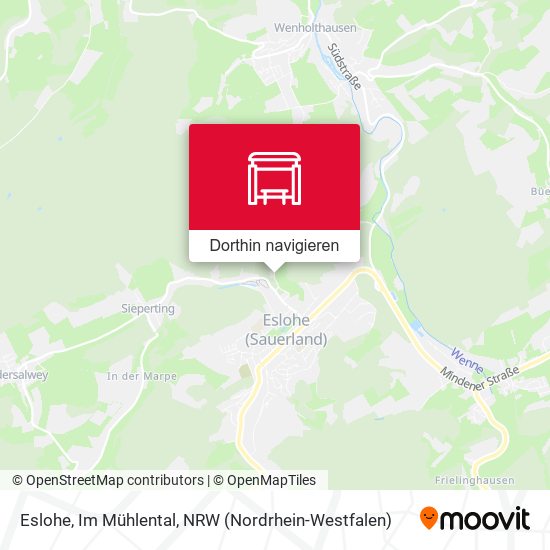 Eslohe, Im Mühlental Karte