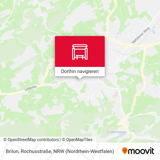 Brilon, Rochusstraße Karte