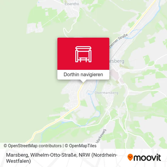 Marsberg, Wilhelm-Otto-Straße Karte