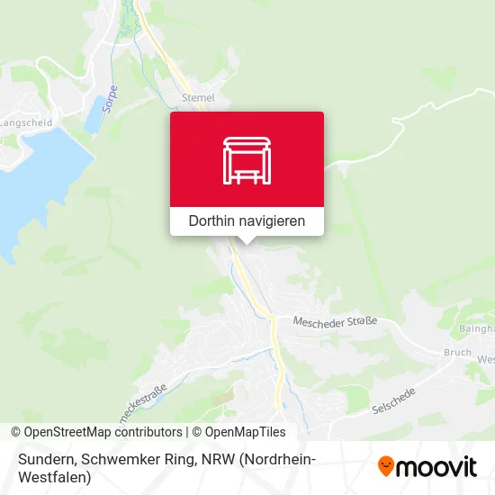 Sundern, Schwemker Ring Karte