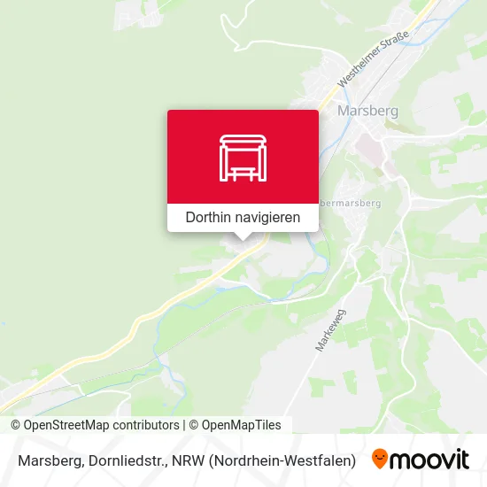 Marsberg, Dornliedstr. Karte