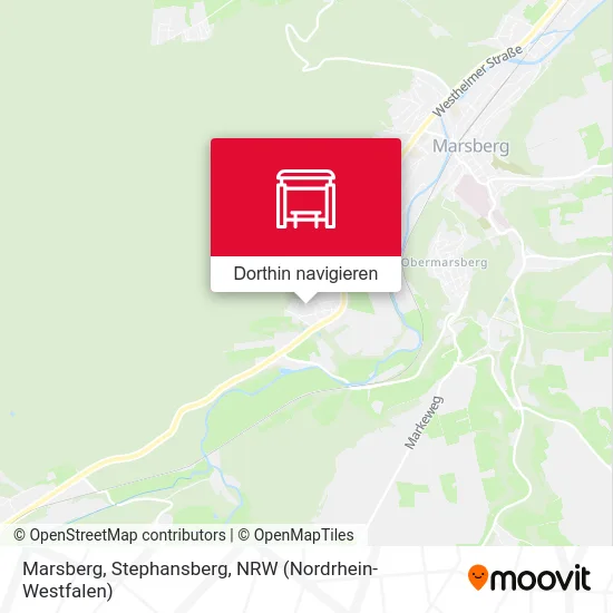 Marsberg, Stephansberg Karte