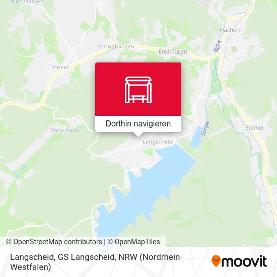 Langscheid, GS Langscheid Karte