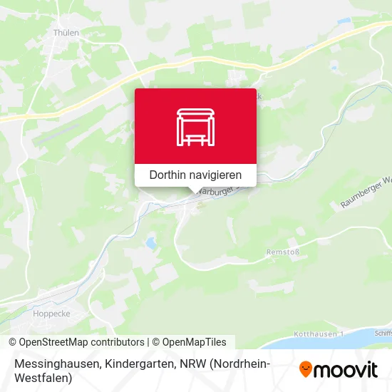 Messinghausen, Kindergarten Karte