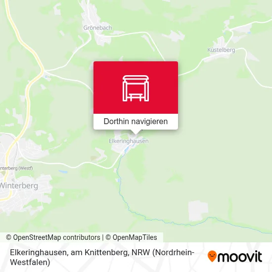 Elkeringhausen, am Knittenberg Karte
