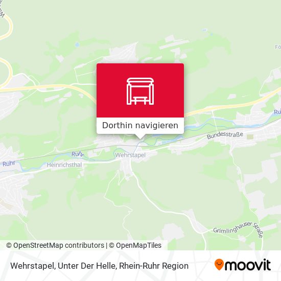Wehrstapel, Unter Der Helle Karte