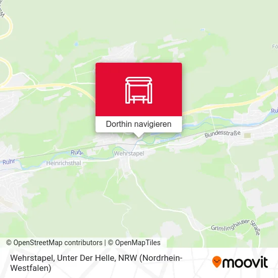 Wehrstapel, Unter Der Helle Karte