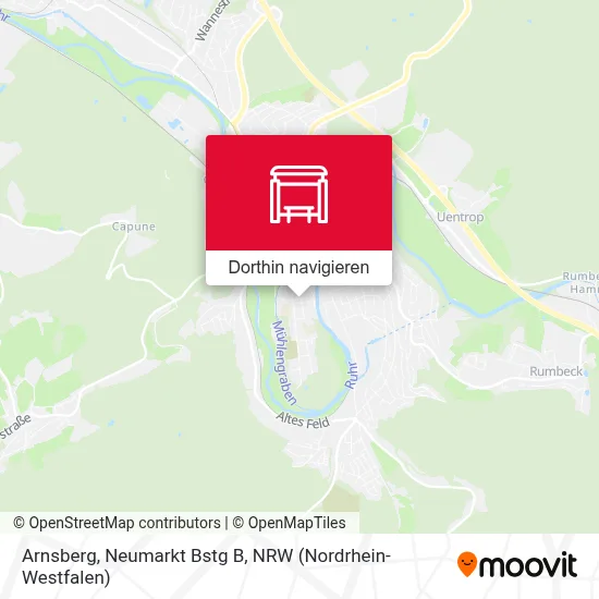 Arnsberg, Neumarkt Bstg B Karte