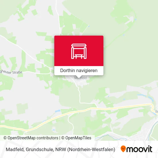 Madfeld, Grundschule Karte