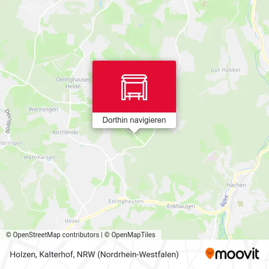 Holzen, Kalterhof Karte