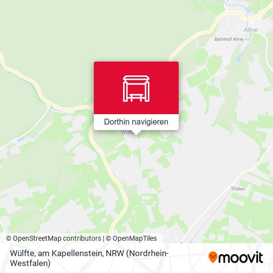 Wülfte, am Kapellenstein Karte