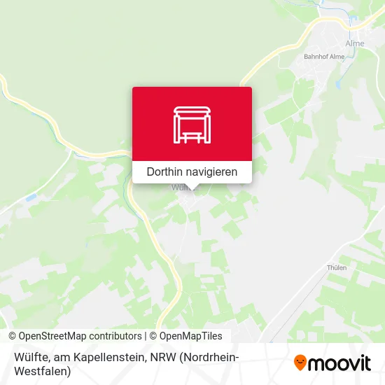 Wülfte, am Kapellenstein Karte