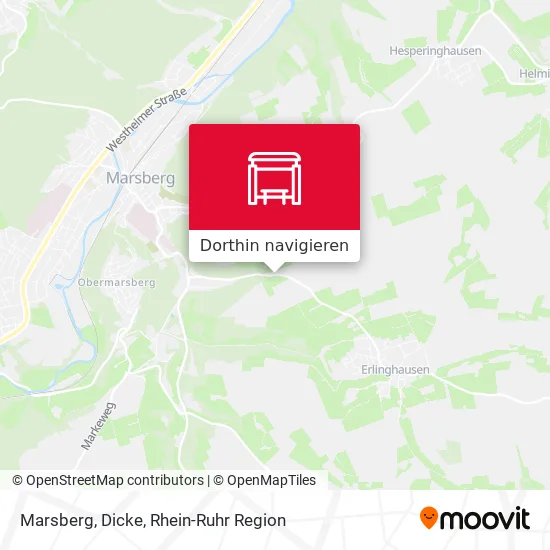 Marsberg, Dicke Karte