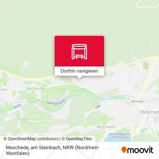 Meschede, am Steinbach Karte