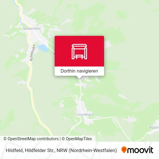 Hildfeld, Hildfelder Str. Karte