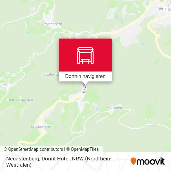 Neuastenberg, Dorint Hotel Karte