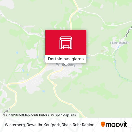 Winterberg, Rewe-Ihr Kaufpark Karte