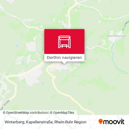 Winterberg, Kapellenstraße Karte