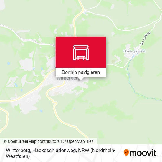 Winterberg, Hackeschladenweg Karte