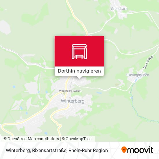 Winterberg, Rixensartstraße Karte