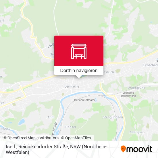 Iserl., Reinickendorfer Straße Karte