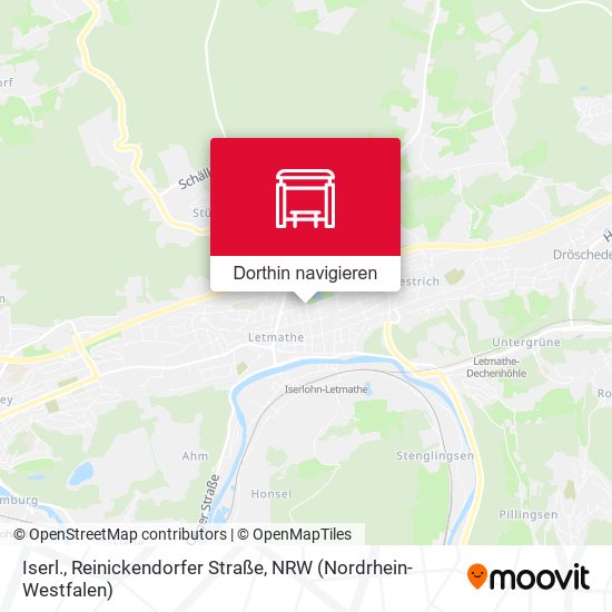 Iserl., Reinickendorfer Straße Karte