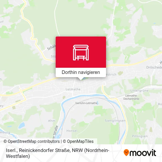 Iserl., Reinickendorfer Straße Karte