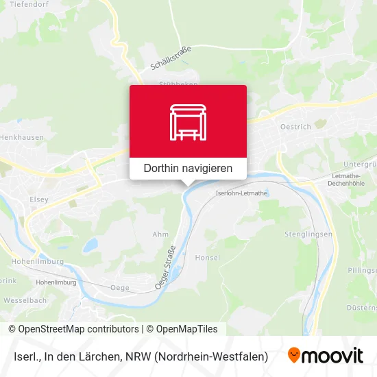 Iserl., In den Lärchen Karte