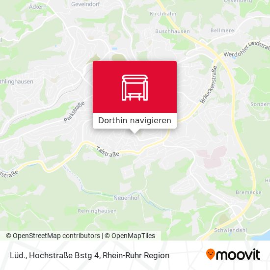 Lüd., Hochstraße Bstg 4 Karte
