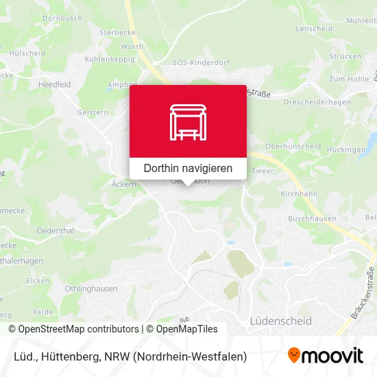 Lüd., Hüttenberg Karte