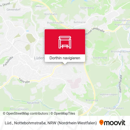 Lüd., Nottebohmstraße Karte