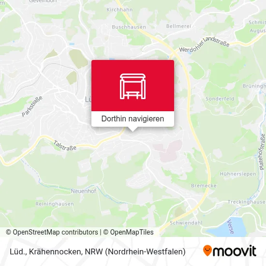 Lüd., Krähennocken Karte