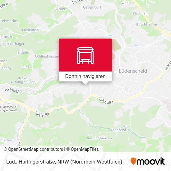 Lüd., Harlingerstraße Karte