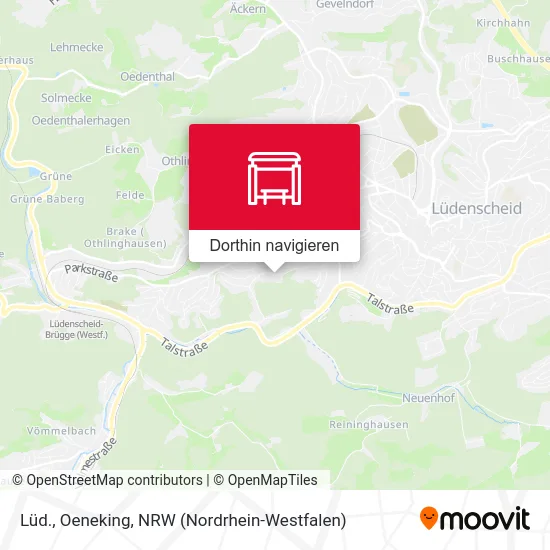 Lüd., Oeneking Karte