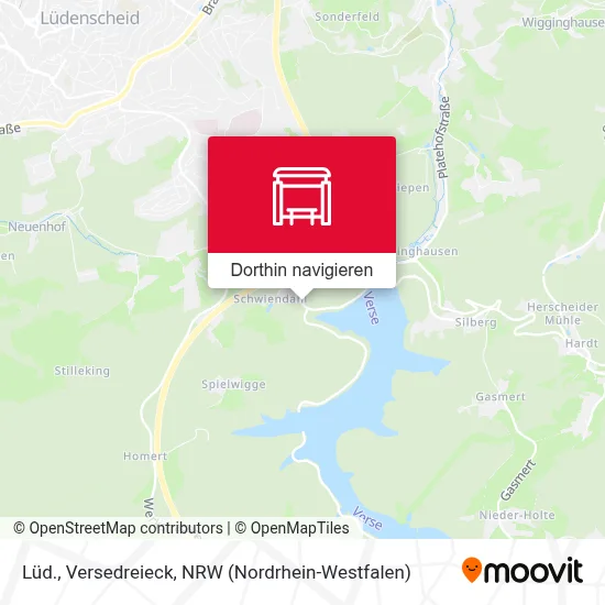 Lüd., Versedreieck Karte