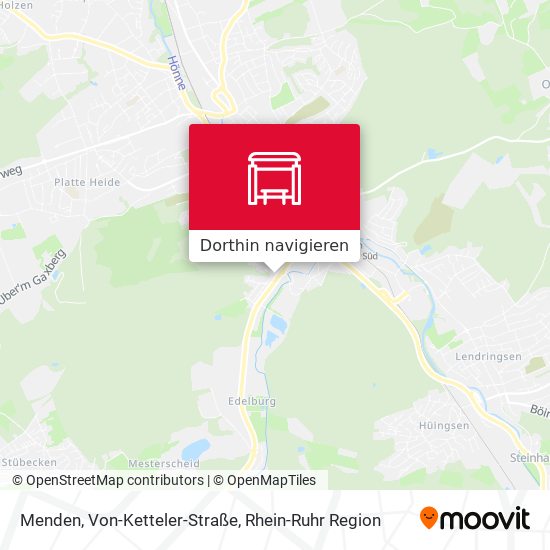 Menden, Von-Ketteler-Straße Karte