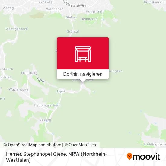 Hemer, Stephanopel Giese Karte