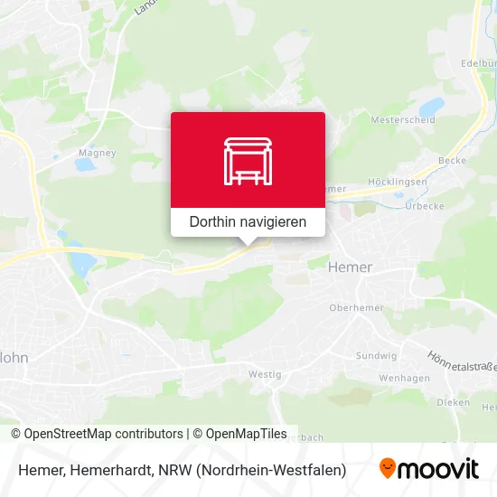 Hemer, Hemerhardt Karte