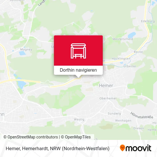 Hemer, Hemerhardt Karte