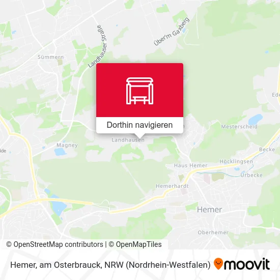 Hemer, am Osterbrauck Karte