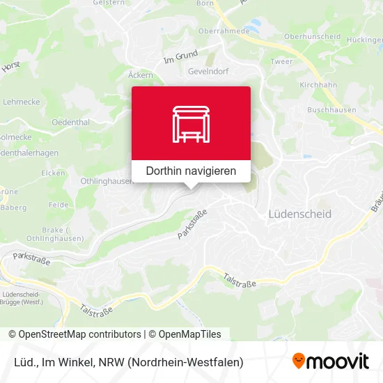 Lüd., Im Winkel Karte