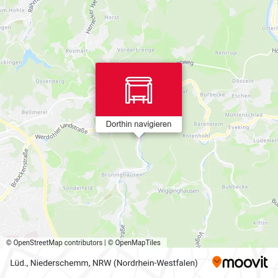 Lüd., Niederschemm Karte