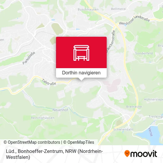 Lüd., Bonhoeffer-Zentrum Karte