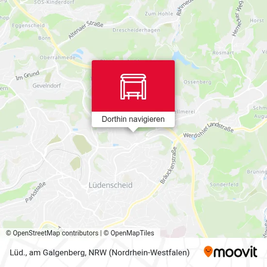 Lüd., am Galgenberg Karte